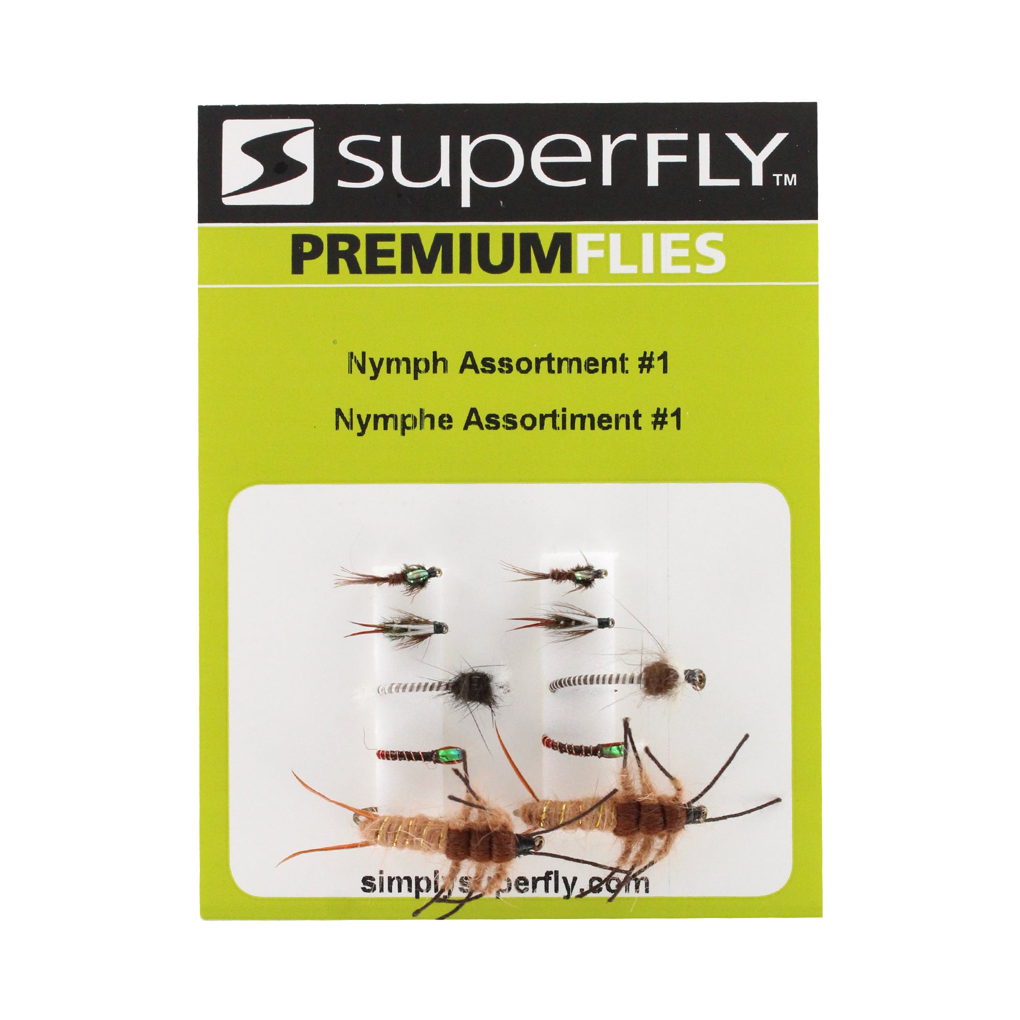 Superfly Nymph Fly Assortment