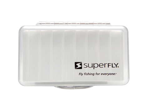 Superfly Clear Ripple Foam Fly Box