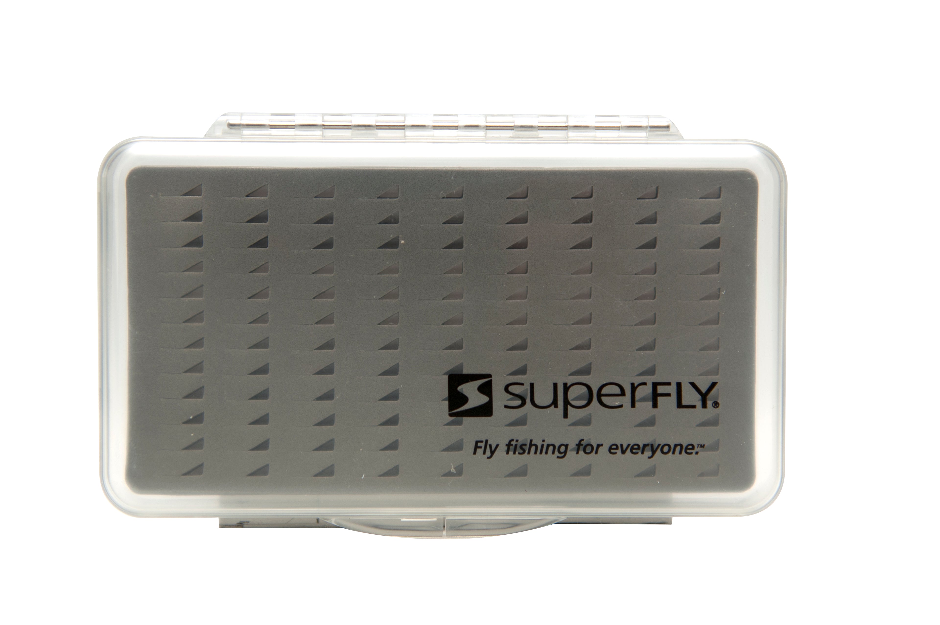 Superfly Clear Tri-Foam Fly Box